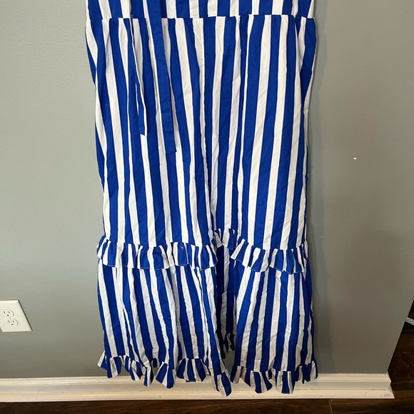 Tuckernuck Pomander Place Blue Stripe Avondale Dress - Picture 9 of 12